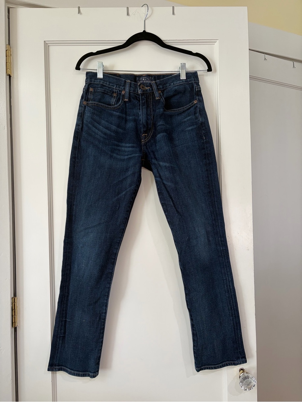 Lucky Brand Men's Dark Wash Slim Jeans